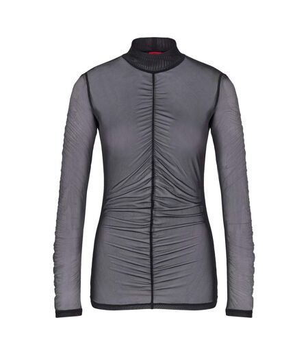 Haut Manches Longues Dikarau Femme Noir Hugo