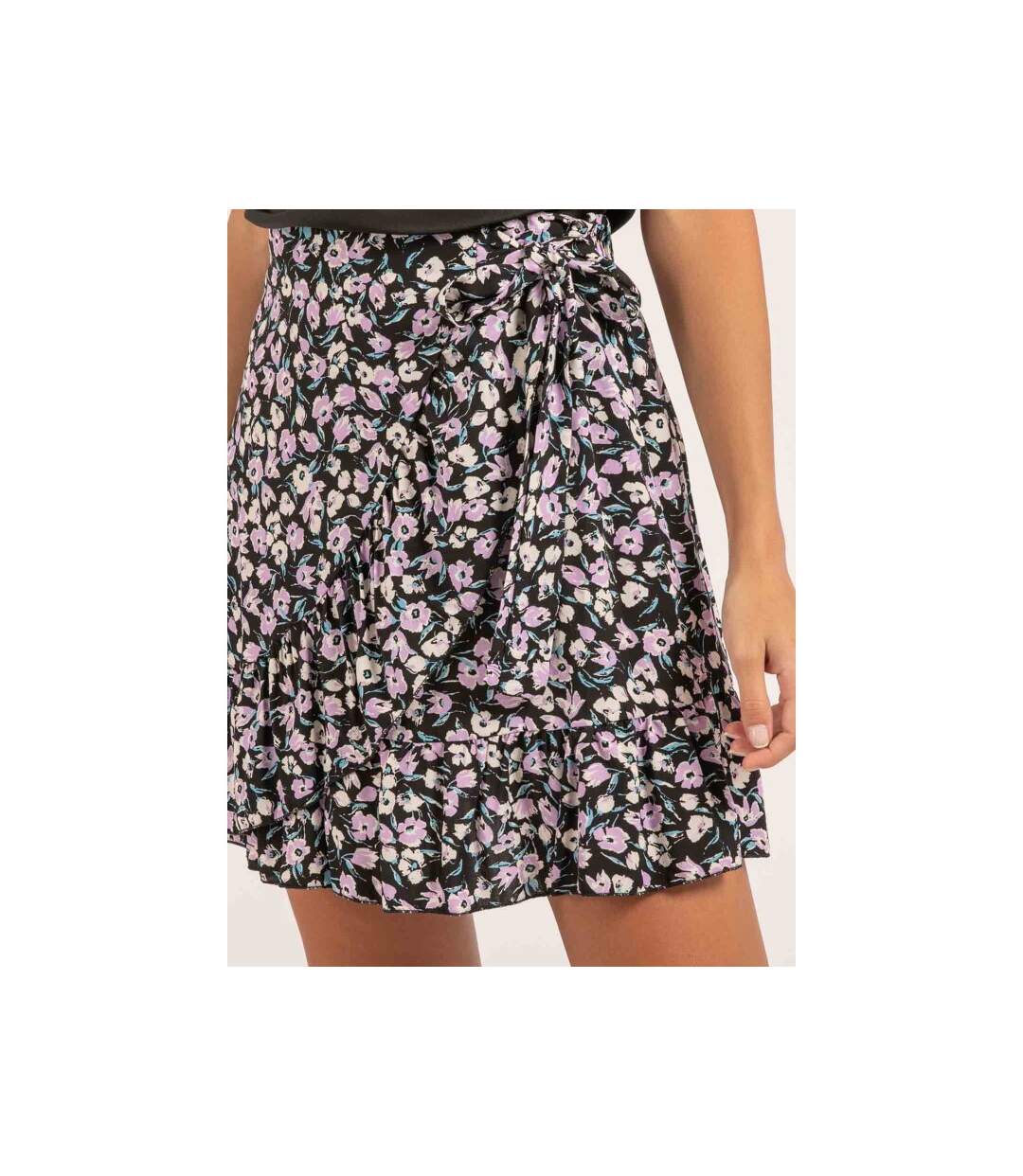 Jupe courte motifs XULIS - Dona X Lisa-3