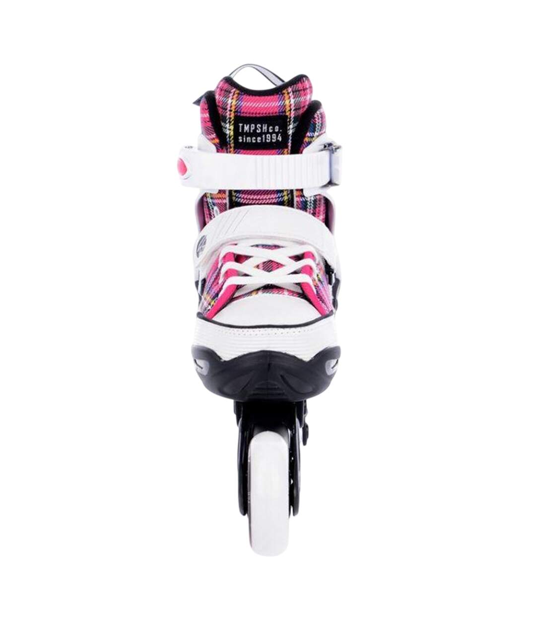 Patins À Roulettes Alignées Rebel Enfant 30-32 Fr Blanc Rose Tempish-4