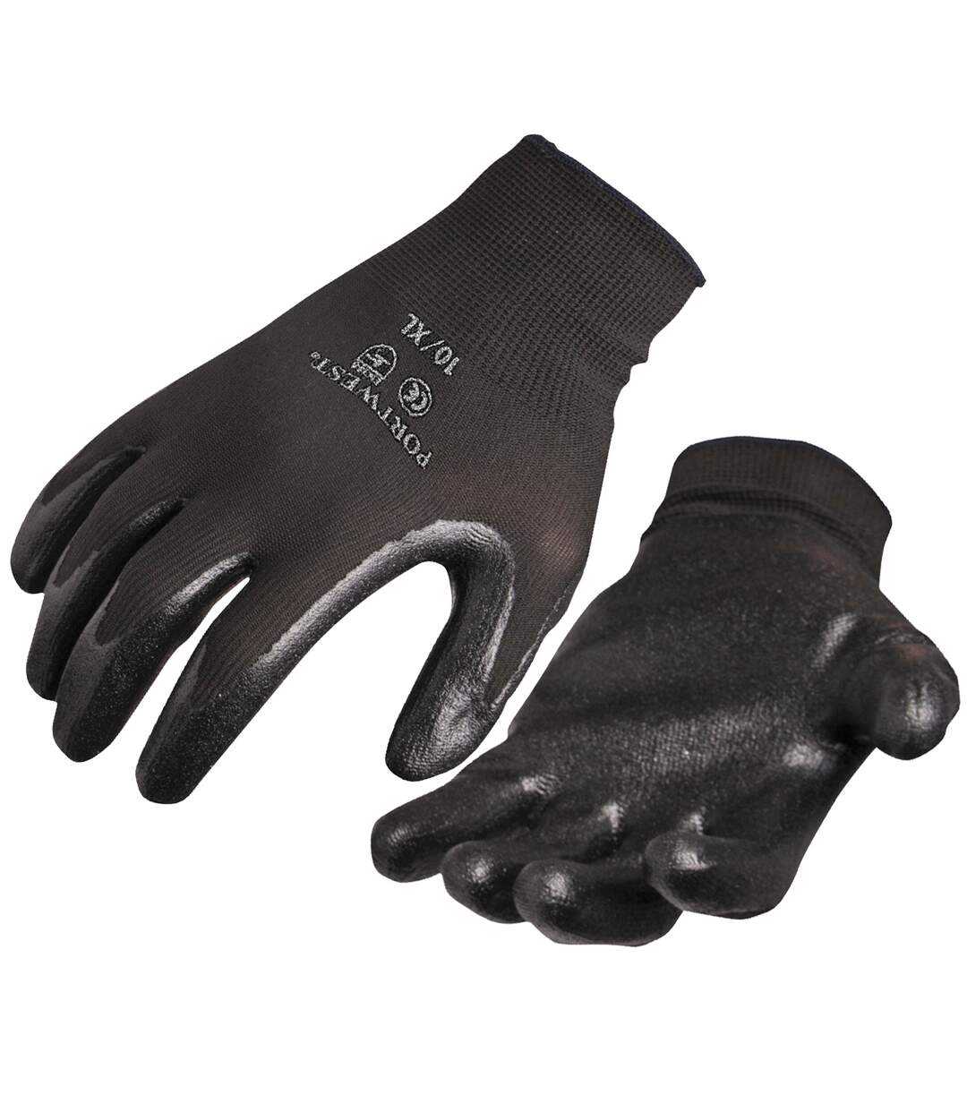 Dexti grip gloves a320 / safetywear / workwear xl black Portwest