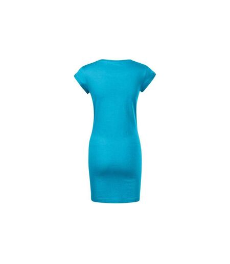 Robe Freedom Femme Turquoise Vif Malfini
