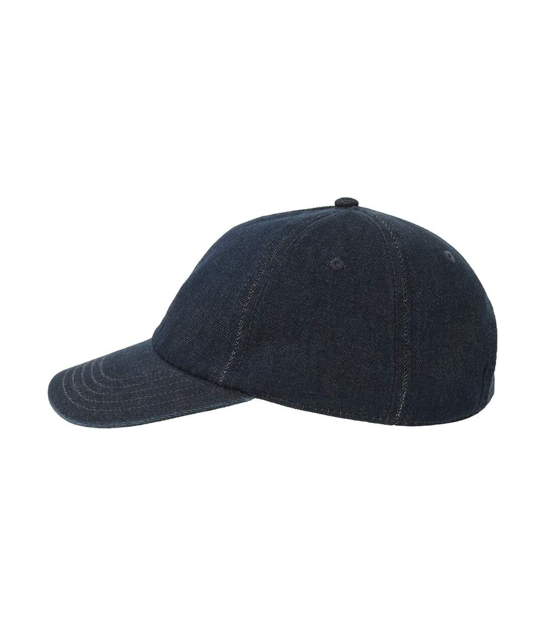 Casquette Motif/style 5 Panneaux Adulte Denim Foncé Atlantis-3