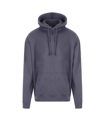 Sweat à capuche homme gris uni PRO RTX