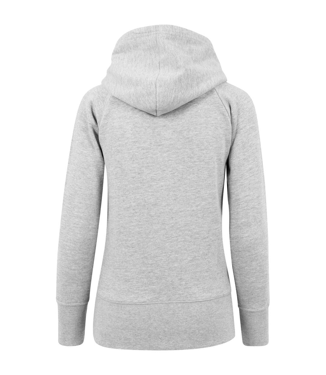 Womens/ladies Damen Kicks Love Embroidered Hoodie Sweat À Capuche Brodé Gris Mister Tee-3