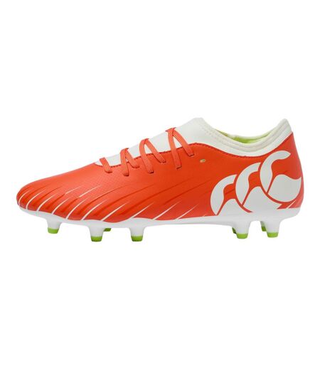 Unisex Adult Speed Falcon Team Firm Ground Rugby Boots Tangerine Tango Canterbury