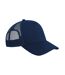 Casquette Trucker Adulte Bleu Marine Beechfield-1