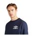 Umbro Mens Logo Drill Sweatshirt (Dark Navy) - UTUO1826