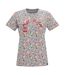 T-shirt Manches Courtes En Coton Motif/style Petites Fleurs Cath Kidston Femme Crème Harmonie Floral Regatta-2