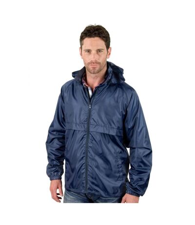 Core Veste Légère Hydrofuge Coupe-vent Homme Bleu Marine Result