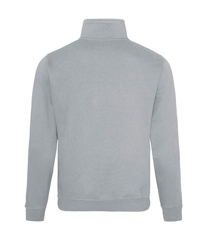 Sweatshirt à fermeture zippée homme gris Awdis