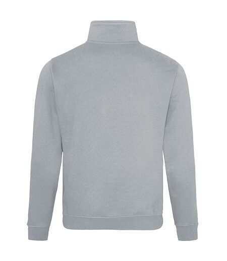 Sweatshirt à fermeture zippée homme gris Awdis