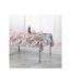 Nappe Antitache Beauty Jungle 150x240cm Blanc & Rose