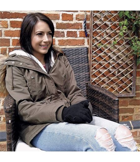 Ladies Knitted Magic Thermal Wool Gloves for Cold Weather