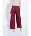 Pantalon fluide élastiqué twill uni-2