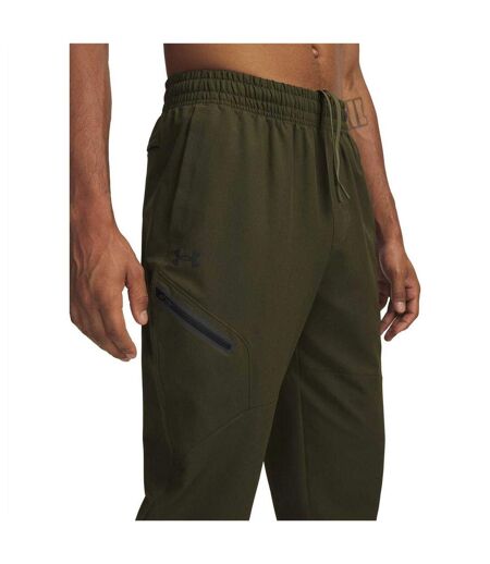Mens Unstoppable Tapered Trousers Green Under Armour