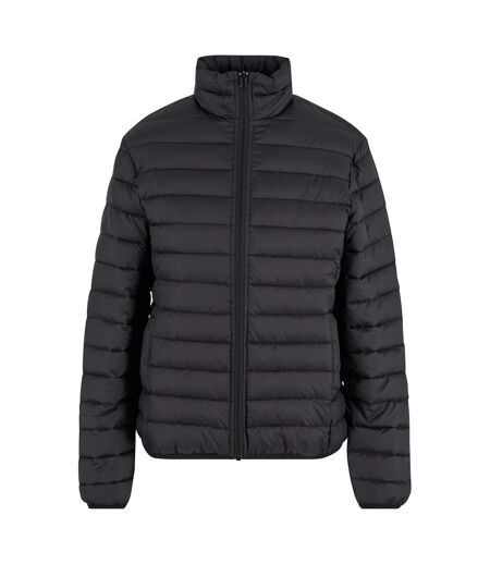 Womens/ladies lightweight puffer jacket black New Morning Studios