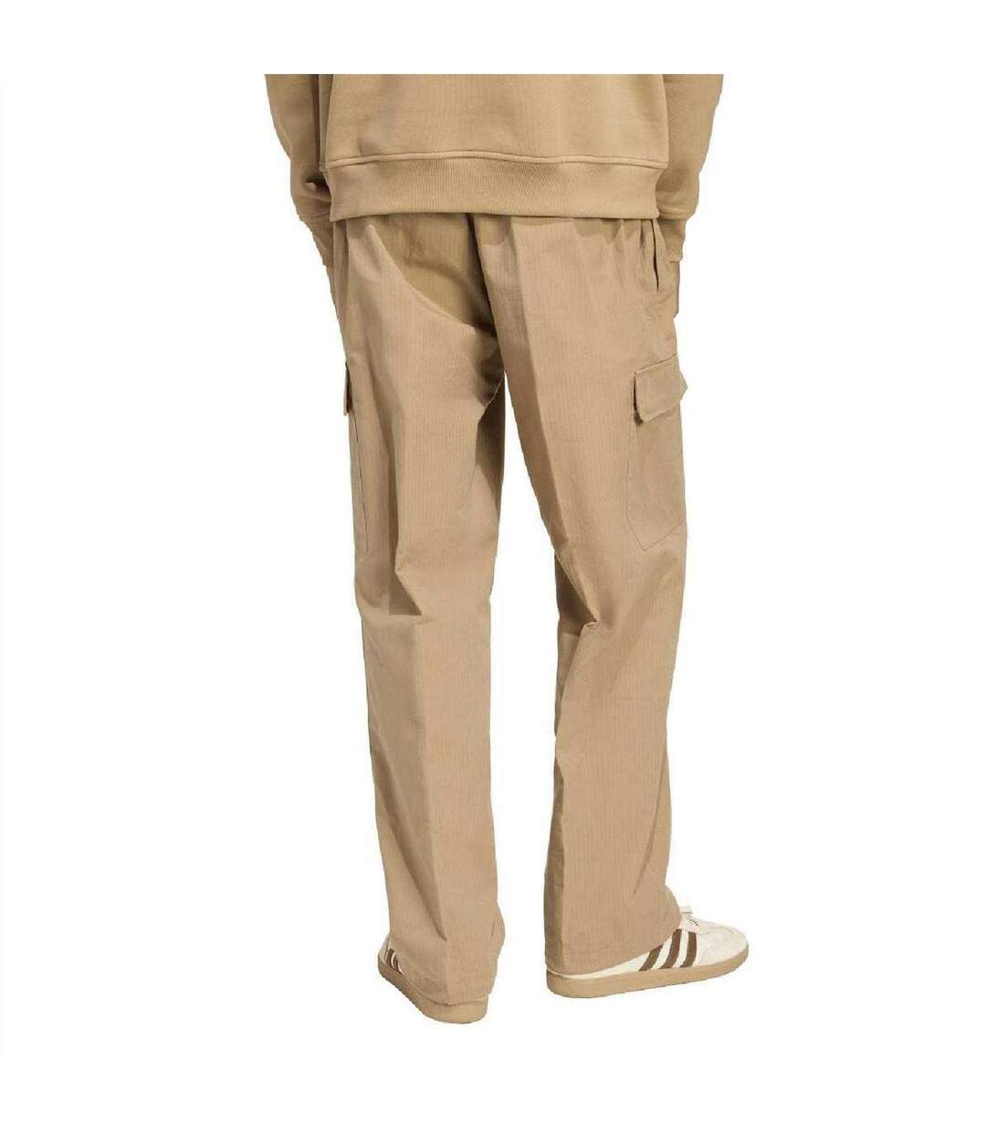 Pantalon À Poches Trefoil Essentials Homme Marron Adidas-3