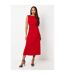 Robe mi-longue femme rouge Debenhams