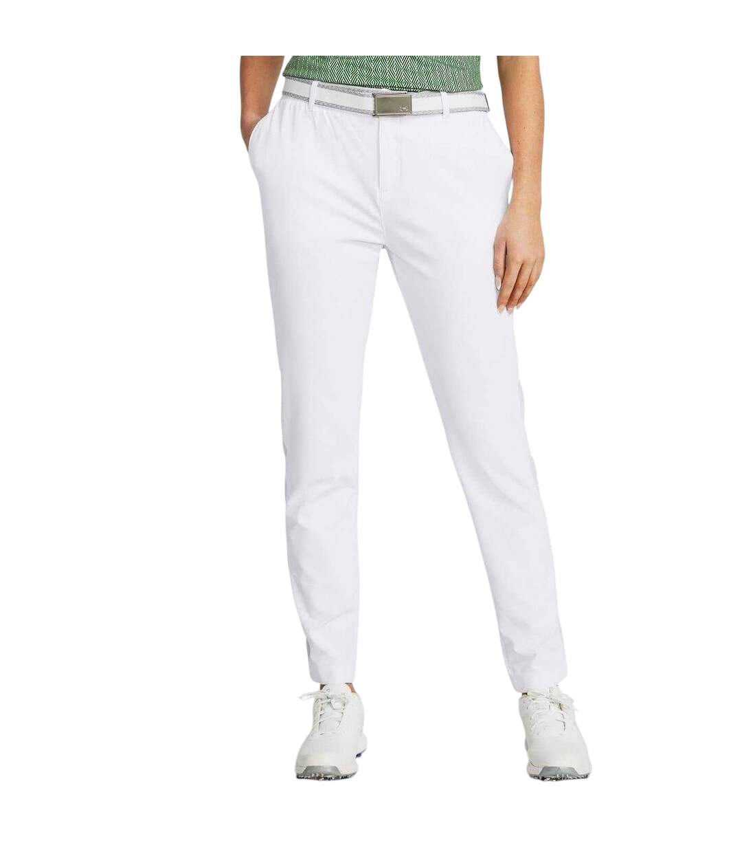 Pantalon Motif/style Logo Femme Blanc Under Armour-1