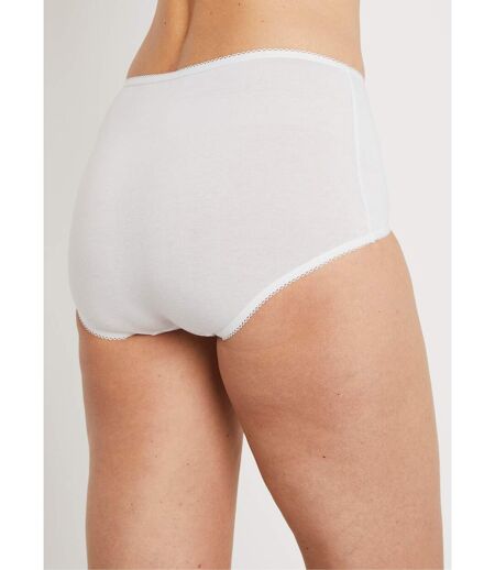 Culotte taille haute dentelle - lot de 3