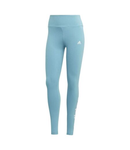 Legging Essentials Femme Bleu Ciel Blanc Adidas