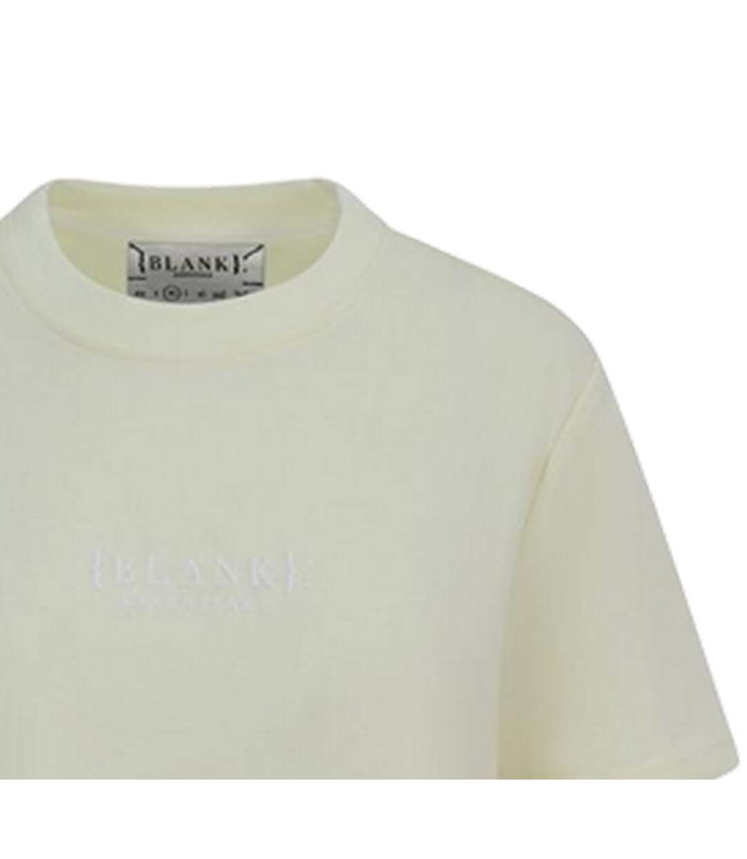 T-shirt Motif/style Logo Essentials Femme Céleste Blank Essentials-3