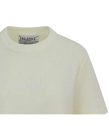 T-shirt Motif/style Logo Essentials Femme Céleste Blank Essentials
