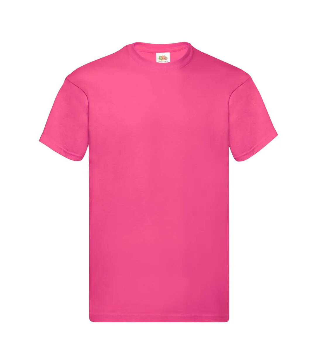 T-shirt Original Homme Fuchsia Fruit Of The Loom-1