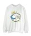 Disney - Sweat ALICE IN WONDERLAND I'M LATE - Femme (Blanc) - UTBI5688-1