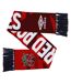 24/25 england red roses winter scarf one size flame scarlet/chilli pepper/true red Umbro