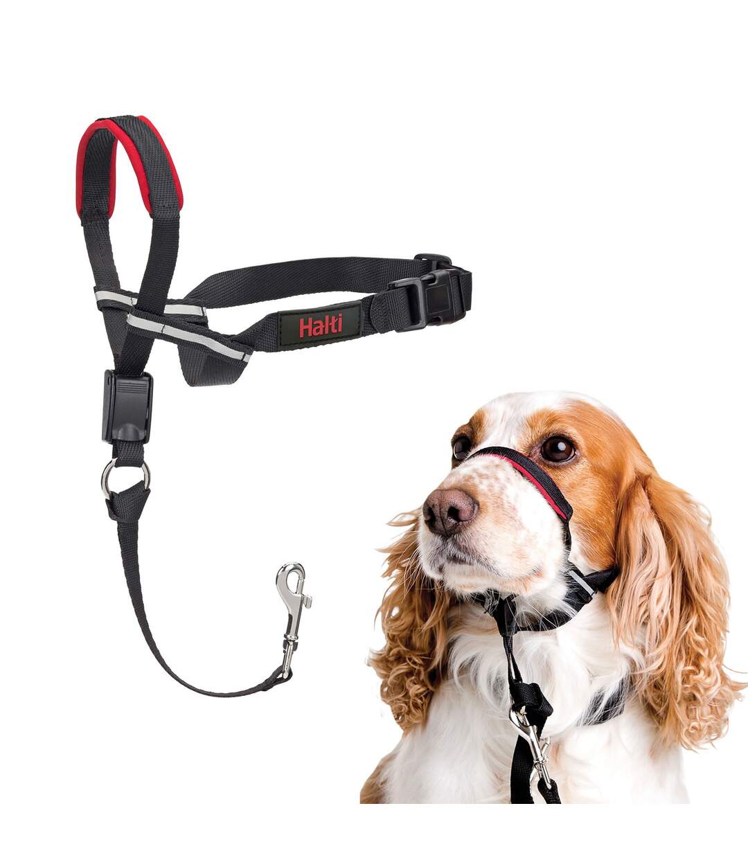 Harnais pour chiens optifit s noir Halti-3