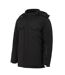 Mens Hooded Puffer Jacket Black Lee Cooper-3