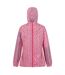 Regatta Womens/Ladies Pack It Ditsy Print Waterproof Jacket (Tropical Pink) - UTRG7438