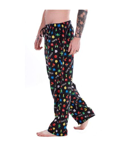 Bas De Pyjama Gamer Homme Bleu Noir Keanu