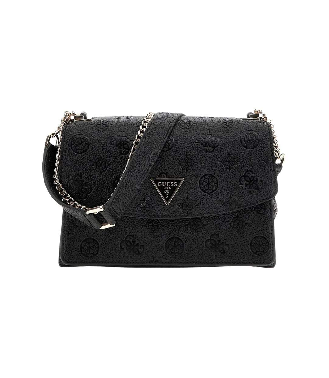 Sac À Main Motif/style Monogramme Taille Unique Noir Guess-2