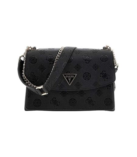 Sac À Main Motif/style Monogramme Taille Unique Noir Guess