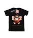 Disney Womens/Ladies Wreck It Ralph Happy Face Cotton Boyfriend T-Shirt (Noir) - UTBI51662-1