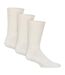Paquet de 3 chaussettes pantoufles unisexes pour diabétiques avec poignées-1