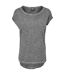 T-shirt Femme Gris Foncé Urban Classics-1