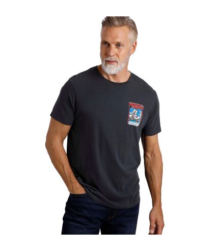 T-shirt fleetwood quack homme bleu marine Weird Fish