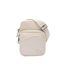 Angy Small Grain Leather Shoulder Bag One Size White Lacoste-1