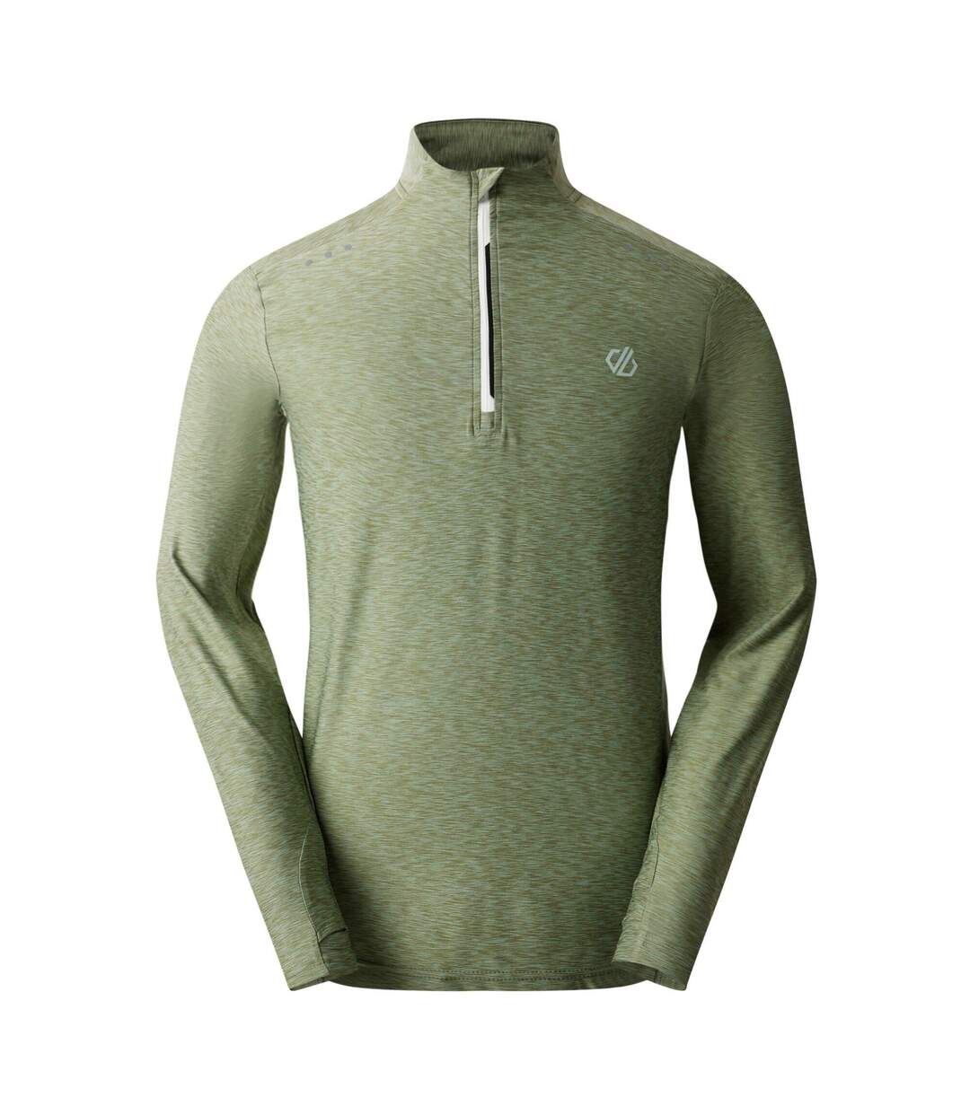 Maillot Power Up Homme Vert Haie Chiné Dare 2B-2