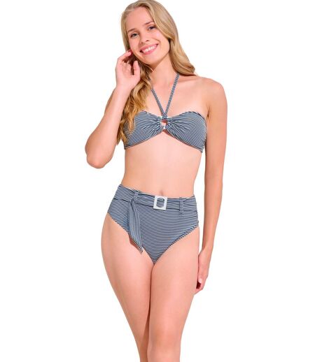 Bas maillot slip de bain échancré taille haute LASCARI Lisca