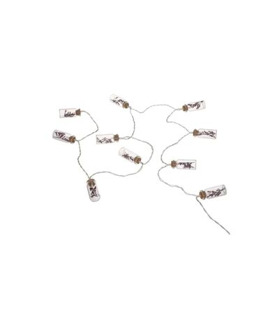 Guirlande Lumineuse Led 10 Fleurs 165cm Violet