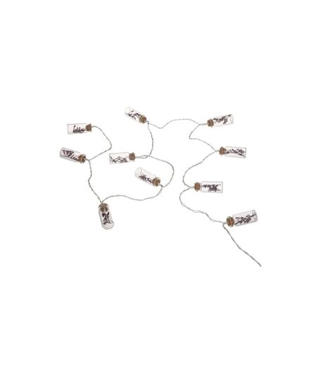 Guirlande Lumineuse Led 10 Fleurs 165cm Violet