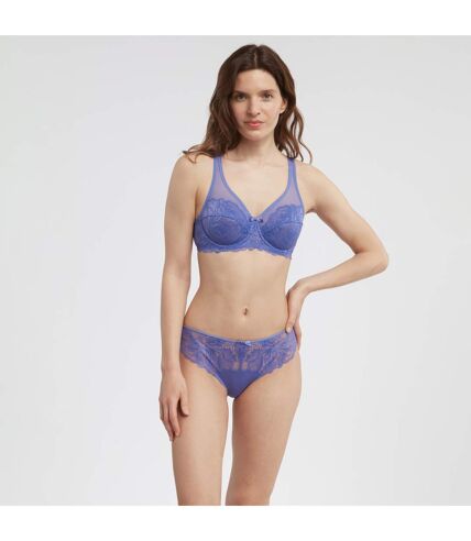 Culotte femme en microfibre et dentelle Generous Essentiel