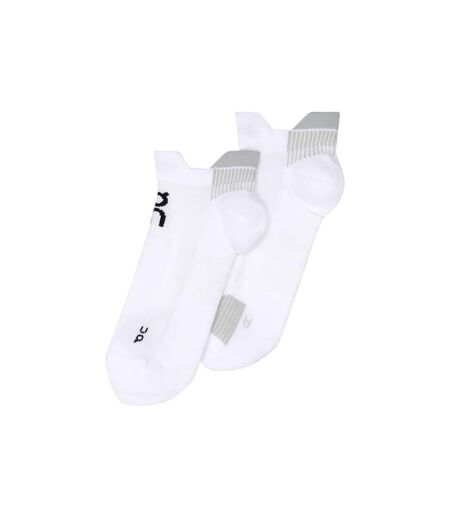 Unisex Adult No-show Socks White On Running