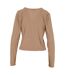 Cardigan Motif/style Côtelé Femme Beige Chiné Urban Classics-3