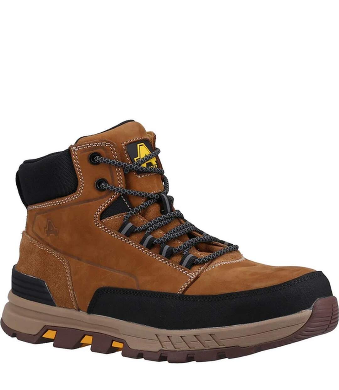 Bottines De Sécurité As262 Corbel Homme Marron Amblers-1