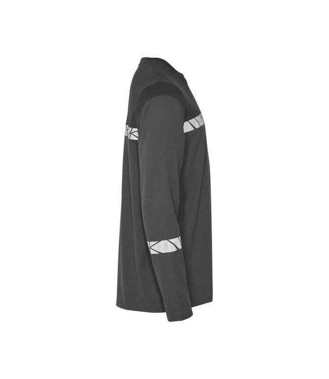 T-shirt Manches Longues Progression Homme Gris Noir Projob-4
